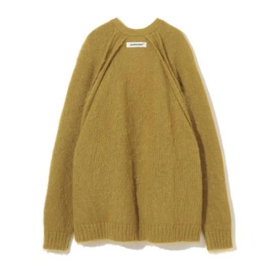 UNDERCOVER シームアウトラグランモヘアカーディガン 25AW
