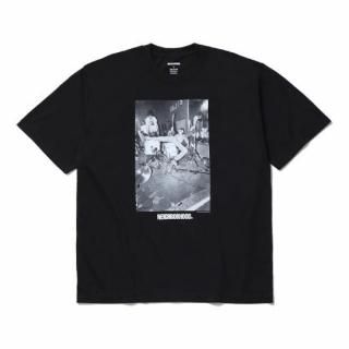 トップス neighborhood CHARLES PETERSON TEE L NEIGHBORHOOD】NH X CHARLES PETERSON . TEE SS-1 - ddparkside