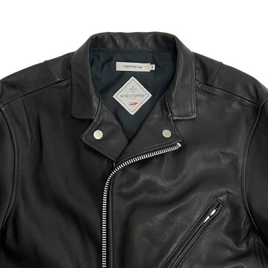 nonnative RIDER BLOUSON COW LEATHER WITH WINDSTOPPER 25AW | 奈良市