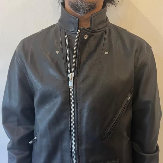 nonnative RIDER BLOUSON COW LEATHER WITH WINDSTOPPER 25AW