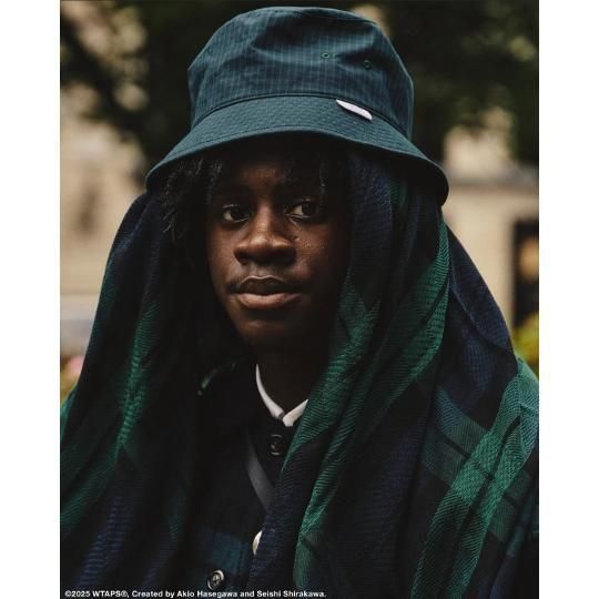 WTAPS WRAP 01 / SCARF / COTTON 25AW GREEN ｜奈良市にある
