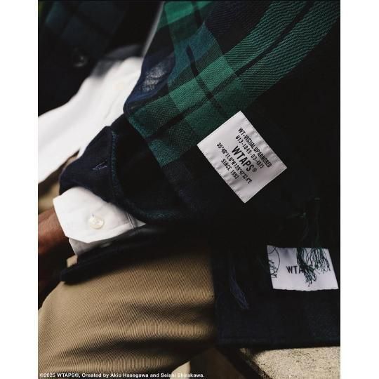 WTAPS WRAP 01 / SCARF / COTTON 25AW GREEN ｜奈良市にある
