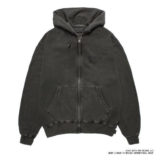 黒L【WACKOMARIA】FULL ZIP SWEAT／新品タグ付／送料込 WACKO MARIA/ワコマリア/HEAVY WEIGHT FULL ZIP HOODED SWEAT