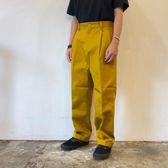 スーツ wackomaria DOUBLE PLEATED CHINO TROUSERS WACKO MARIA(ワコマリア) / DOUBLE PLEATED CHINO TROUSERS