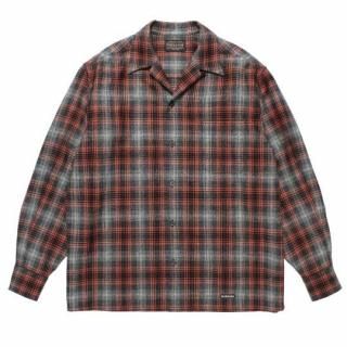 <img class='new_mark_img1' src='https://img.shop-pro.jp/img/new/icons5.gif' style='border:none;display:inline;margin:0px;padding:0px;width:auto;' />WACKOMARIA PENDLETON / WOOL OMBRE CHECK OPEN COLLAR SHIRT L/S (TYPE-2)