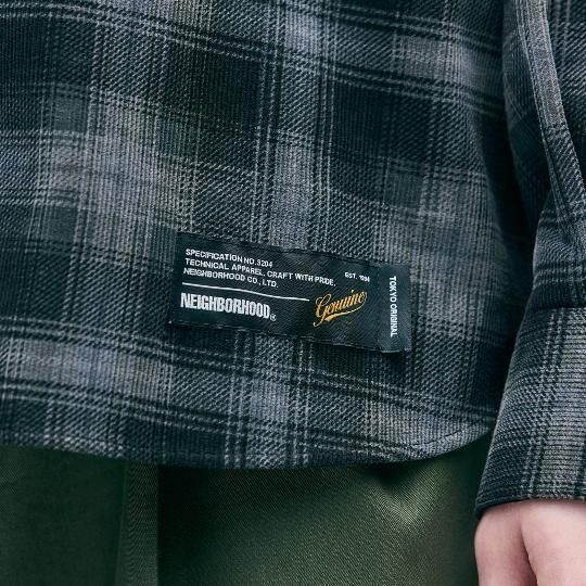 NEIGHBORHOOD CORDUROY CHECK SHIRT LS 25AW｜奈良市にあるセレクト