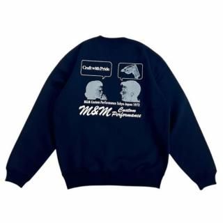 <img class='new_mark_img1' src='https://img.shop-pro.jp/img/new/icons5.gif' style='border:none;display:inline;margin:0px;padding:0px;width:auto;' />m&m ADD CREWNECK SWEAT
