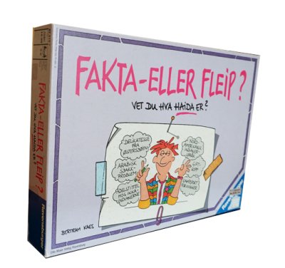 FAKTA-ELLER FLEIP? （真実かウソか？）ノルウェー語・説明書なし