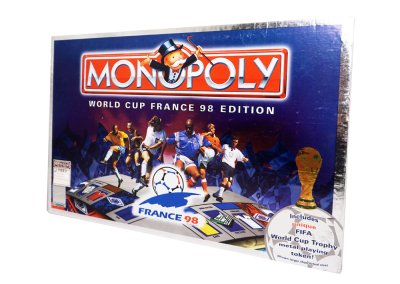 【廃盤・希少品】　モノポリーワールドカップ　フランス98年版
