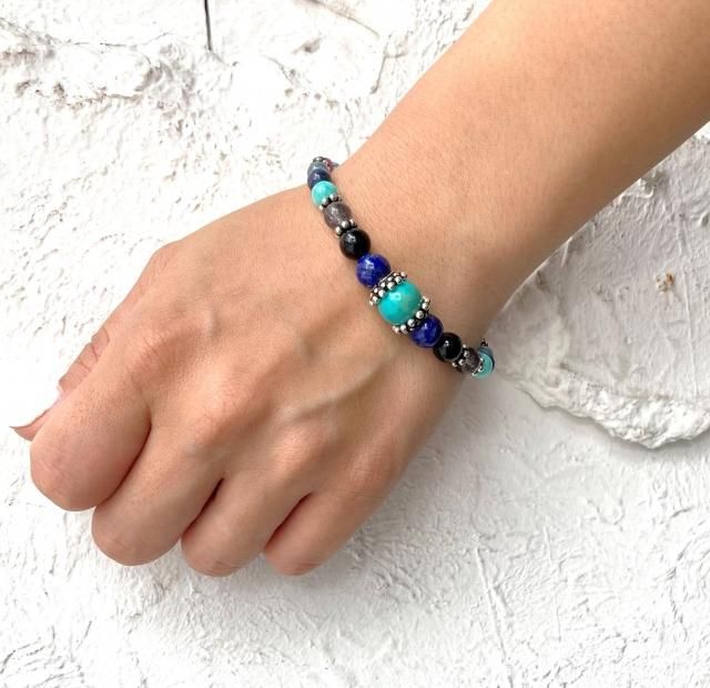 メロメロ1155号ブレスレット - 天然石のアクセサリー