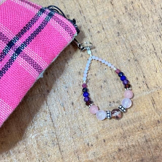 【激レア】ブヌヌヌスBOONOONOONOOSメロメロ石ネックレス/ブレスレット メロメロ1216号ストラップ - 天然石のアクセサリー（ブレスレット