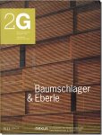 【送料無料】2G No.11｜Baumschlager & Eberle／バウムシュレーガー＆エベーレ