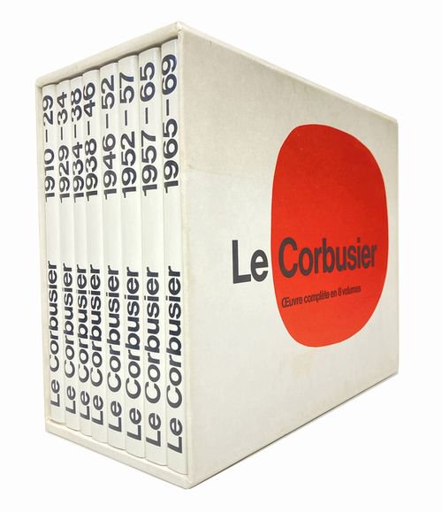 Le Corbusier: Complete Works in 8 Volumes／ル・コルビュジエ全作品集 全8巻 揃｜建築書・建築雑誌の買取販売-古書山翡翠