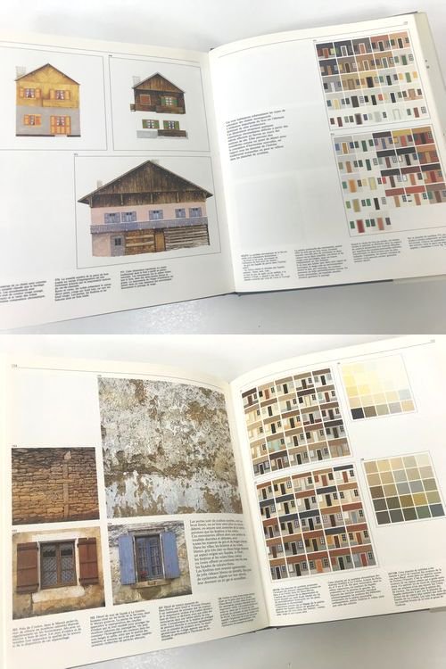 Les couleurs de la France: Maisons et paysages／フランスの伝統的建築における色彩分析｜建築書・建築 雑誌の買取販売-古書山翡翠