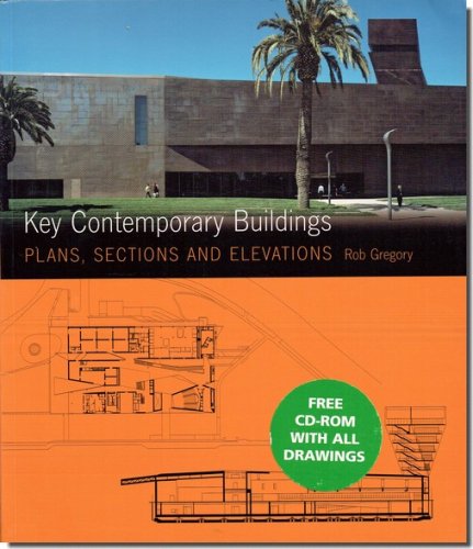 Key Contemporary Buildings: Plans, Sections and Elevations＜CD-ROM