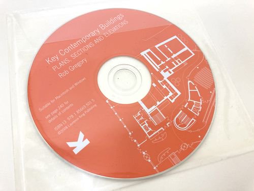 Key Contemporary Buildings: Plans, Sections and Elevations＜CD-ROM