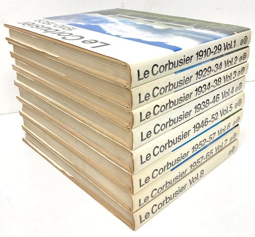 ル・コルビュジエ全作品集 全8巻揃 【上製版（ハードカバー）・日本語