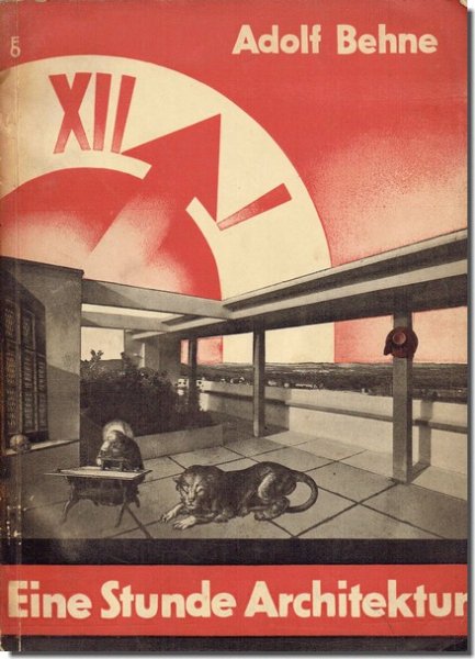 Eine　Stunde　Architektur／Adolf　Behne（アドルフ・ベーネ）1928年初版｜建築書・建築雑誌の買取販売-古書山翡翠