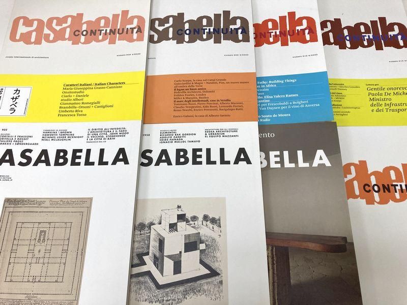 CASABELLA 雑誌セット カサベラ　洋書　建築 CASABELLA カザベラジャパン 2015-2021 27冊セット｜建築書