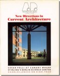 New Directions in Current Architecture（Architectural Design Profile）