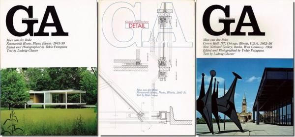 GA NO.14 21グローバル・アーキテクチュア　ミース・ファン・デル・ローエ 古書古本 Totodo：ミース・ファン・デル・ローエ GA No.14, 27