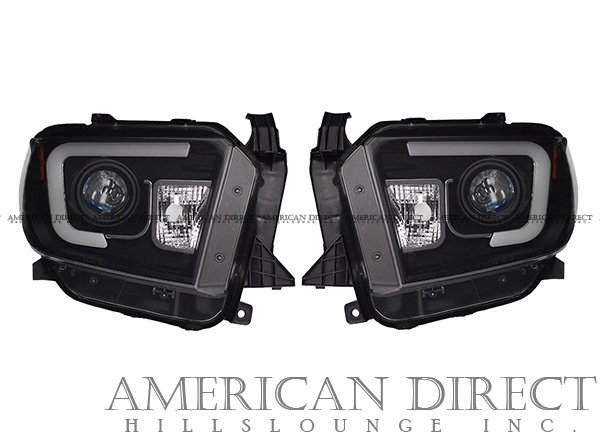 14y- タンドラ プロジェクターヘッドライト(ブラック) DRL/日本仕様 - 輸入車 アメ車 パーツの総合通販専門店 AmericanDirect  (アメリカンダイレクト)