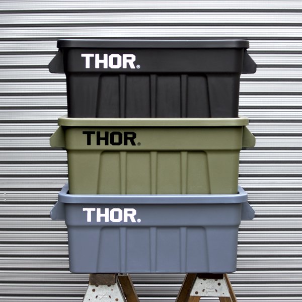 THOR ソー Large Totes With Lid “53L - Rimba
