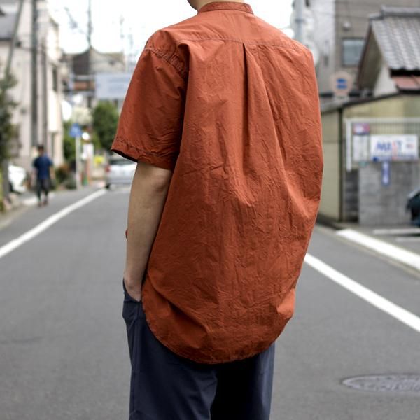 and wander CORDURA typewriter long shirt コーデュラタイプ