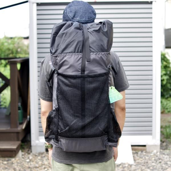 トレイルバム ステディー スペクトラ Steady Spectra 40-50L UL系 ウルトラライト バックパック TRAIL BUM ブラック系