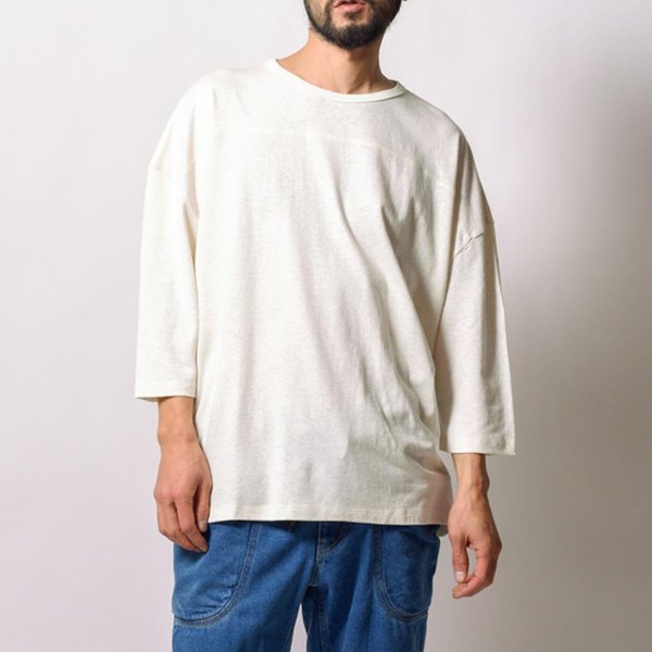 GOHEMP ゴーヘンプ WIDE FOOTBALL TEE ワイドフットボール Tee - Rimba