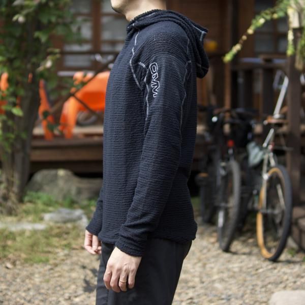 新品】OMM Core +Hoodie コアプラスフーディ XS-