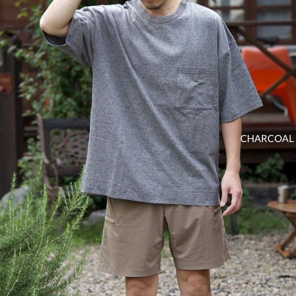GOHEMP ゴーヘンプ Wide Slit Tee ワイドスリット Tee - Rimba GOHEMP ゴーヘンプ Wide Slit Tee ワイドスリット Tee - Rimba