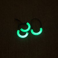  MARATAC  Zipper Pull-Hi Viz  (Clear Glow)