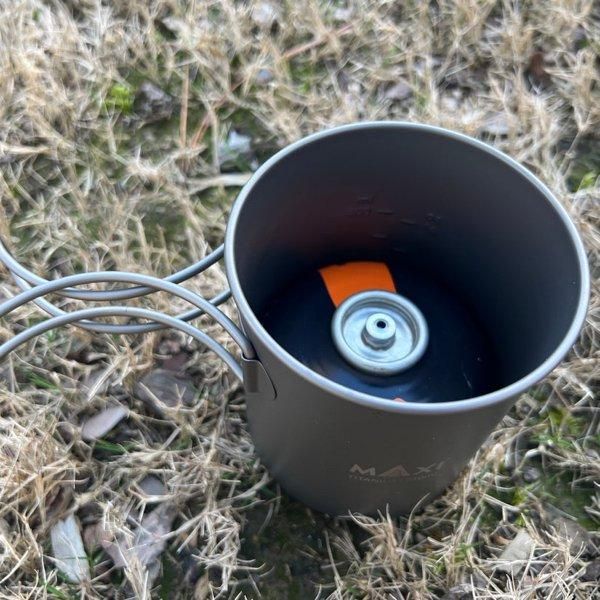 MAXI 420-750 Dual Pot クッカーセット MAXI / Titanium 420-750 Dual Pot（クッカーセット） – 京都の
