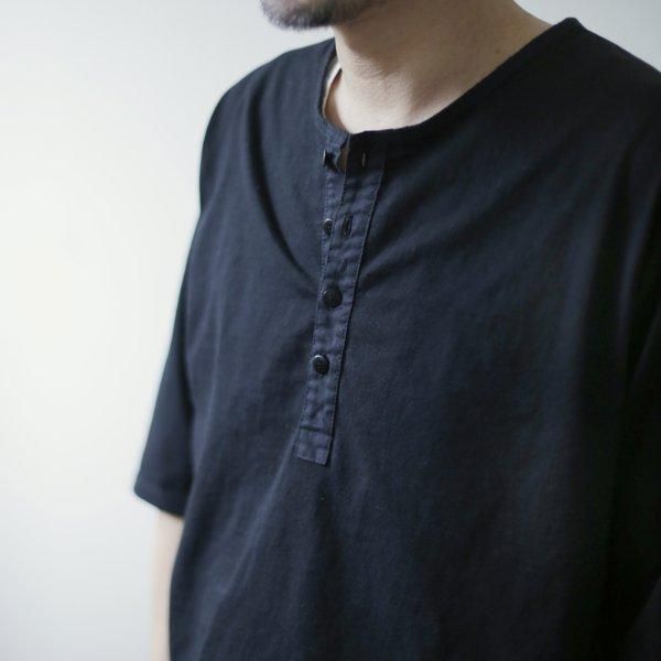 remilla オーバル五分シャツ NVY サイズL レミーラ remilla 2025春夏物 オーバル五分シャツ ネイビー