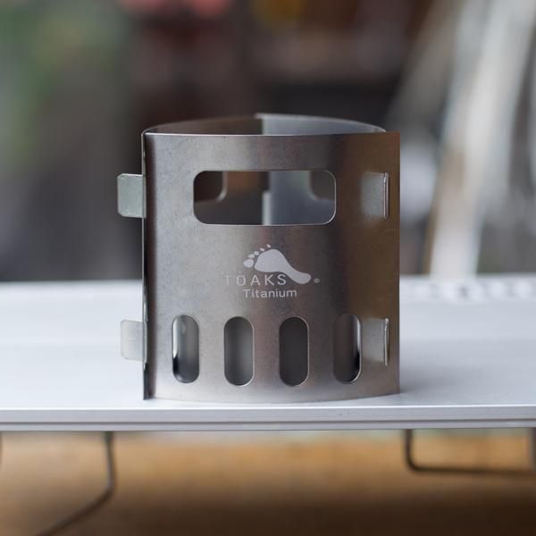 VARGO チタニウム アルコール ストーブ　& TOAKS チタン 焚き火台 VARGO チタニウム アルコール ストーブ& TOAKS チタン 焚き火台