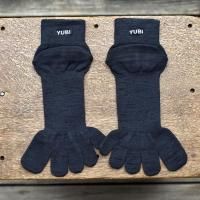 <img class='new_mark_img1' src='https://img.shop-pro.jp/img/new/icons7.gif' style='border:none;display:inline;margin:0px;padding:0px;width:auto;' />YUBI SOCKS  Toe Socks Quarter Crew Axio Wool