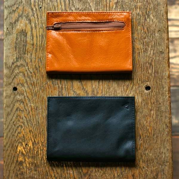 ALL-ETT Leather Coin Pocket Wallet - Rimba