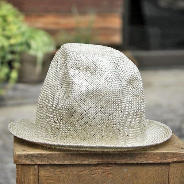 phatee mt hat マウンテンハット 茶 HEMP 麻 - ハット