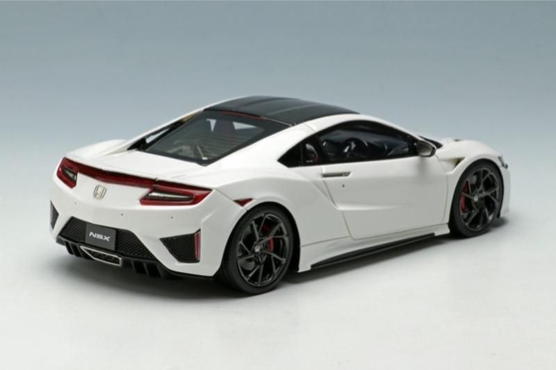 ワンピなど最旬ア！ NSX(NC1) ホンダ 1/43 アイドロン】 2016 ホワイト[EM430B] 130R BBR