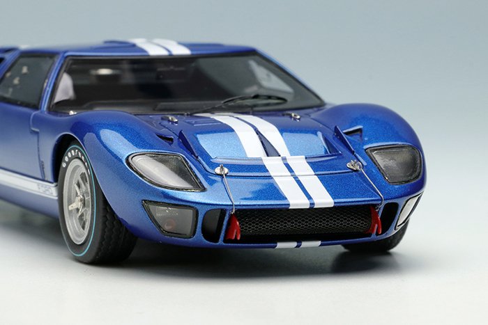 アイドロン】 1/43 GT40 Mk.2 ストリートバージョン 1966 メタリック