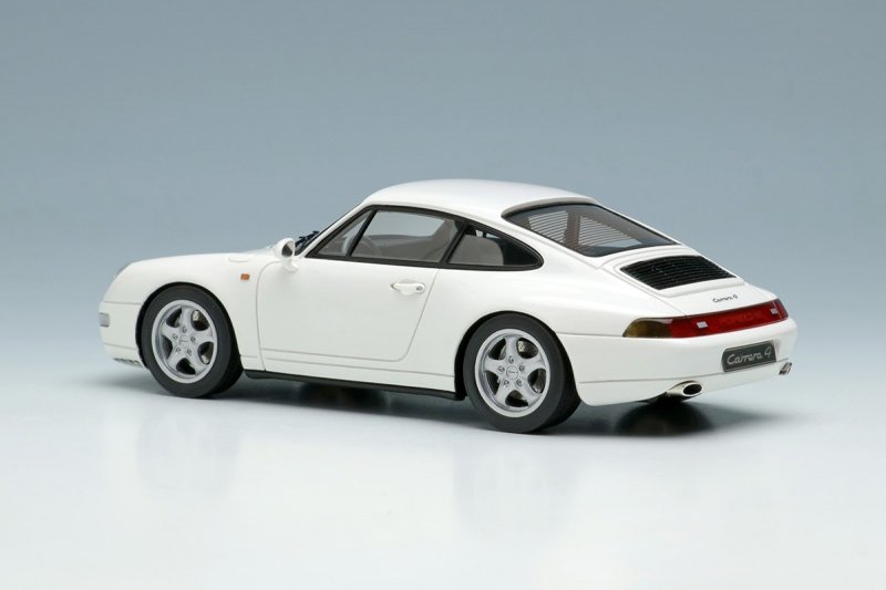 ヴィジョン】1/43 ポルシェ 911(993) カレラ4 ホワイト 限定40台、国内