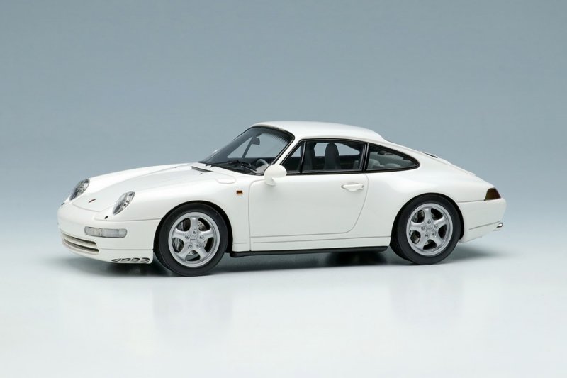 ヴィジョン】1/43 ポルシェ 911(993) カレラ4 ホワイト 限定40台、国内