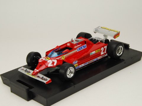 ☆大特価A！！【ブルム】 1/43 フェラーリ 126CK ターボ 81