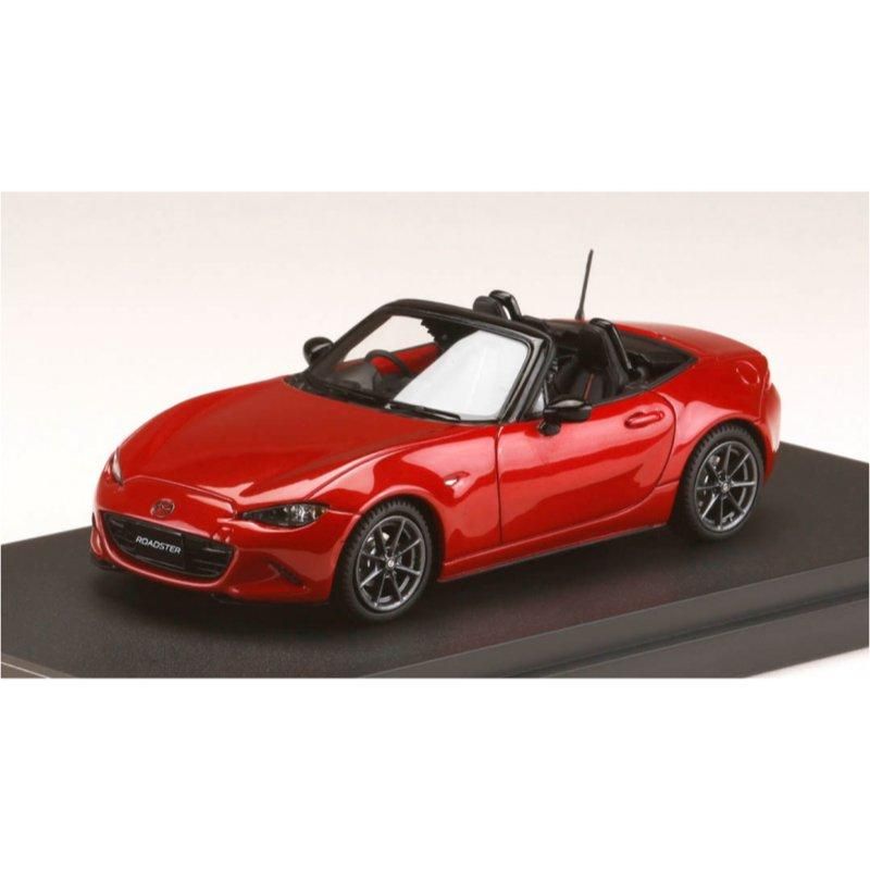 1/43 マツダ MAZDA ディーラー特注 新型ロードスター ROADSTER ND ミニカー ソウルレッドプレミアムメタリック 成約