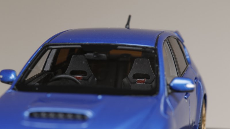 MARK43】 1/43 スバル インプレッサ WRX STI(GRB) WR ブルーマイカ