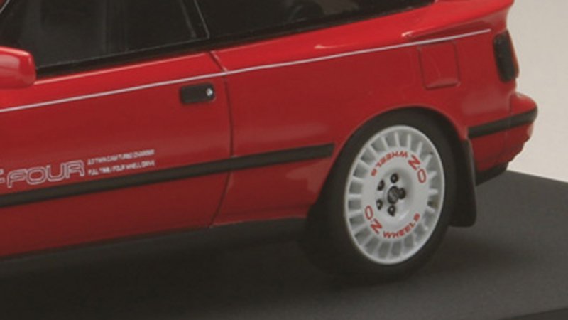 MARK43】 1/43 トヨタ セリカ GT-Four (ST165) 1986 スポーツホイール