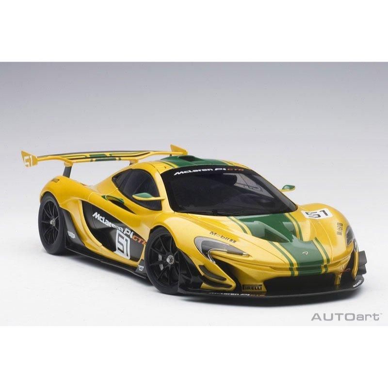 AUTO art 81544 1/18 マクラーレン P1 GTR （イエロー／グリーン 