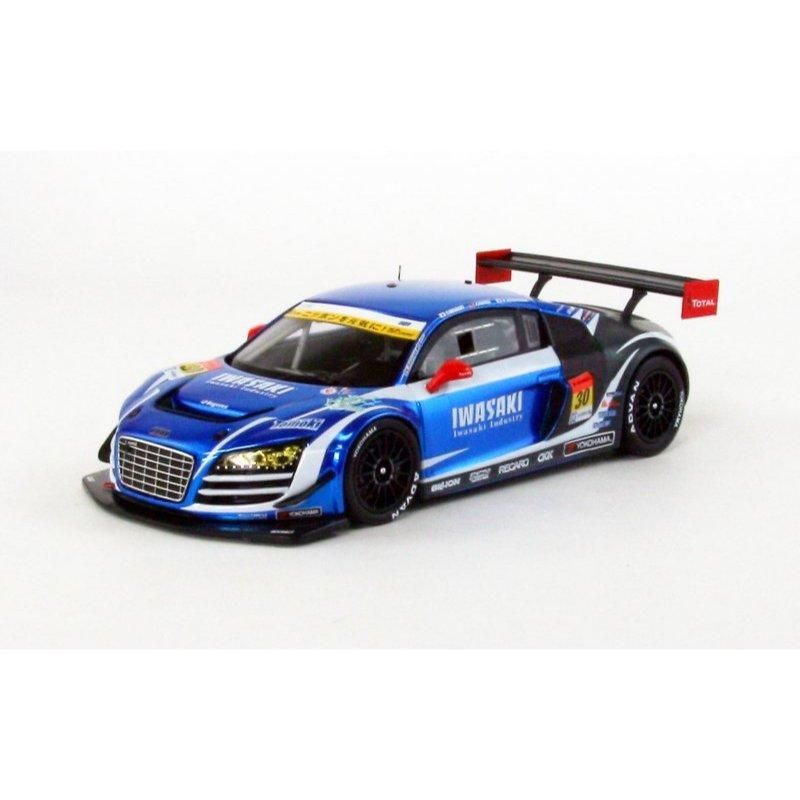 エブロ】☆1/43 イワサキ apr GT－R スーパーGT300 2014 #30 ブルー