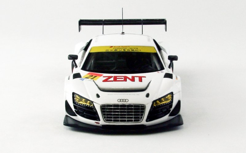 エブロ】☆1/43 ゼント アウディ R8 LMS ultra GT300 2013 岡山テスト